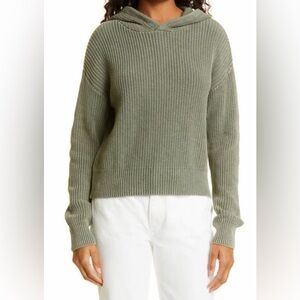 Rails Emery Cotton & Cashmere blend Hooded Pullover  Sweater